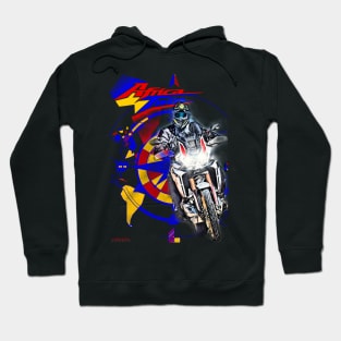 Africa Twin rider Hoodie